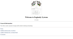 Desktop Screenshot of enginuitysystems.com