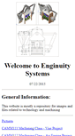 Mobile Screenshot of enginuitysystems.com